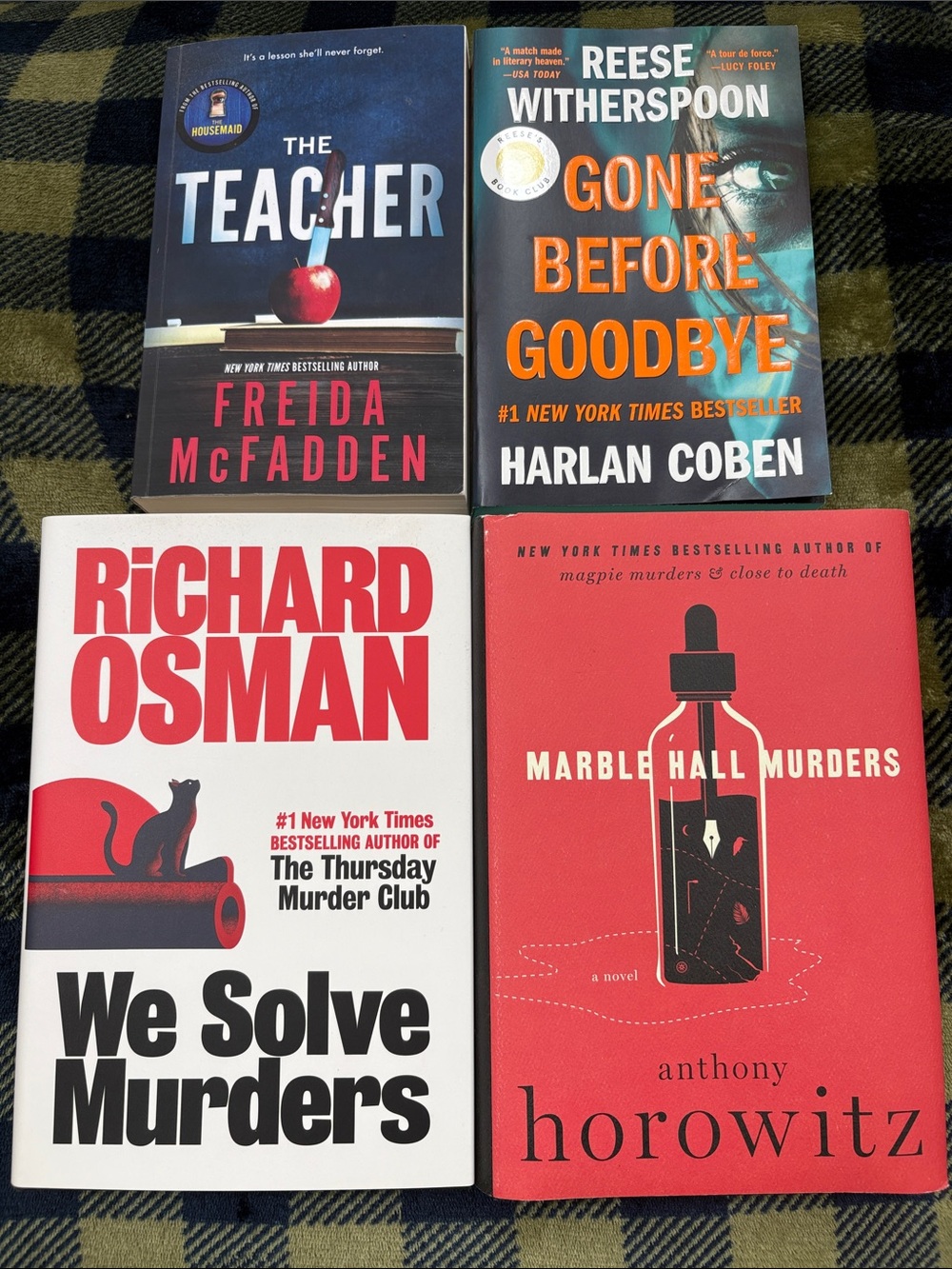 Bundle of 4 great mystery books!